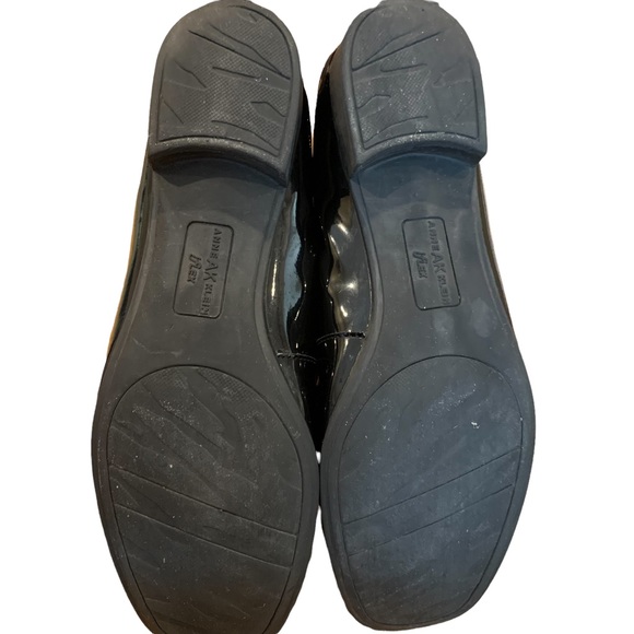 Anne Klein AK Flex Black Patent Leather Slip-on Shoes 8 - Picture 4 of 8